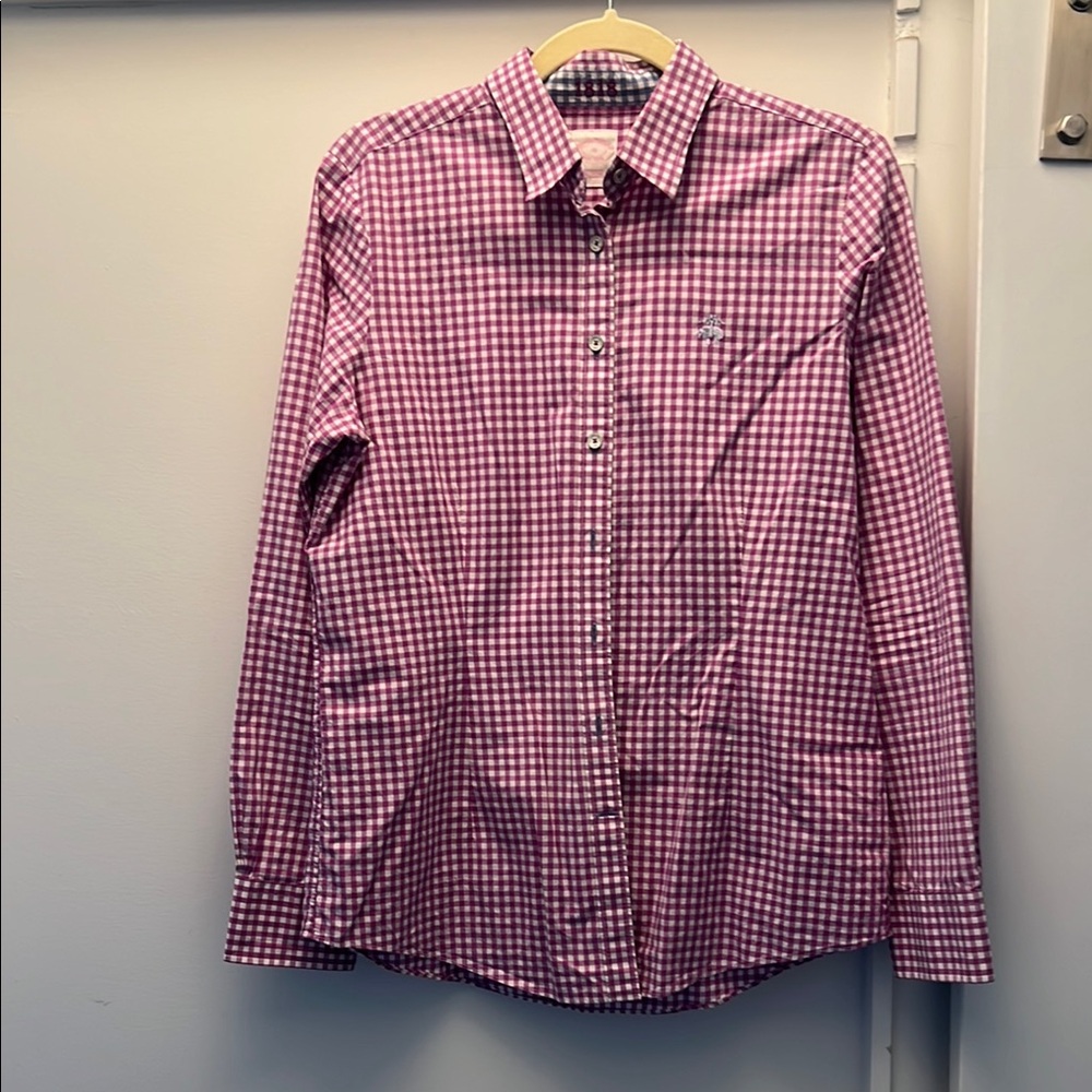 Casual Purple Button Down Shirt with Classic Design